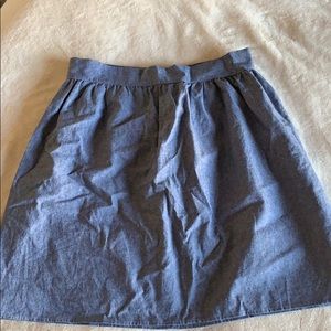 Chambray Skirt